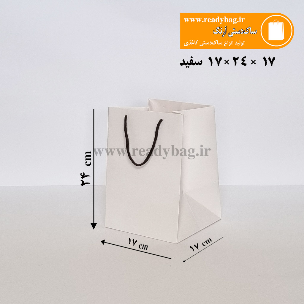 ساک دستی کرافت قرمز 10×36×24