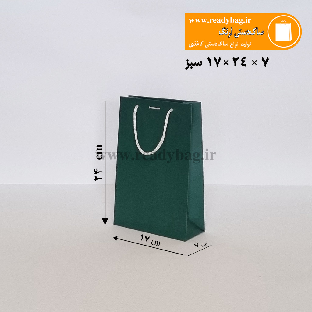 ساک دستی کرافت قرمز 10×36×24