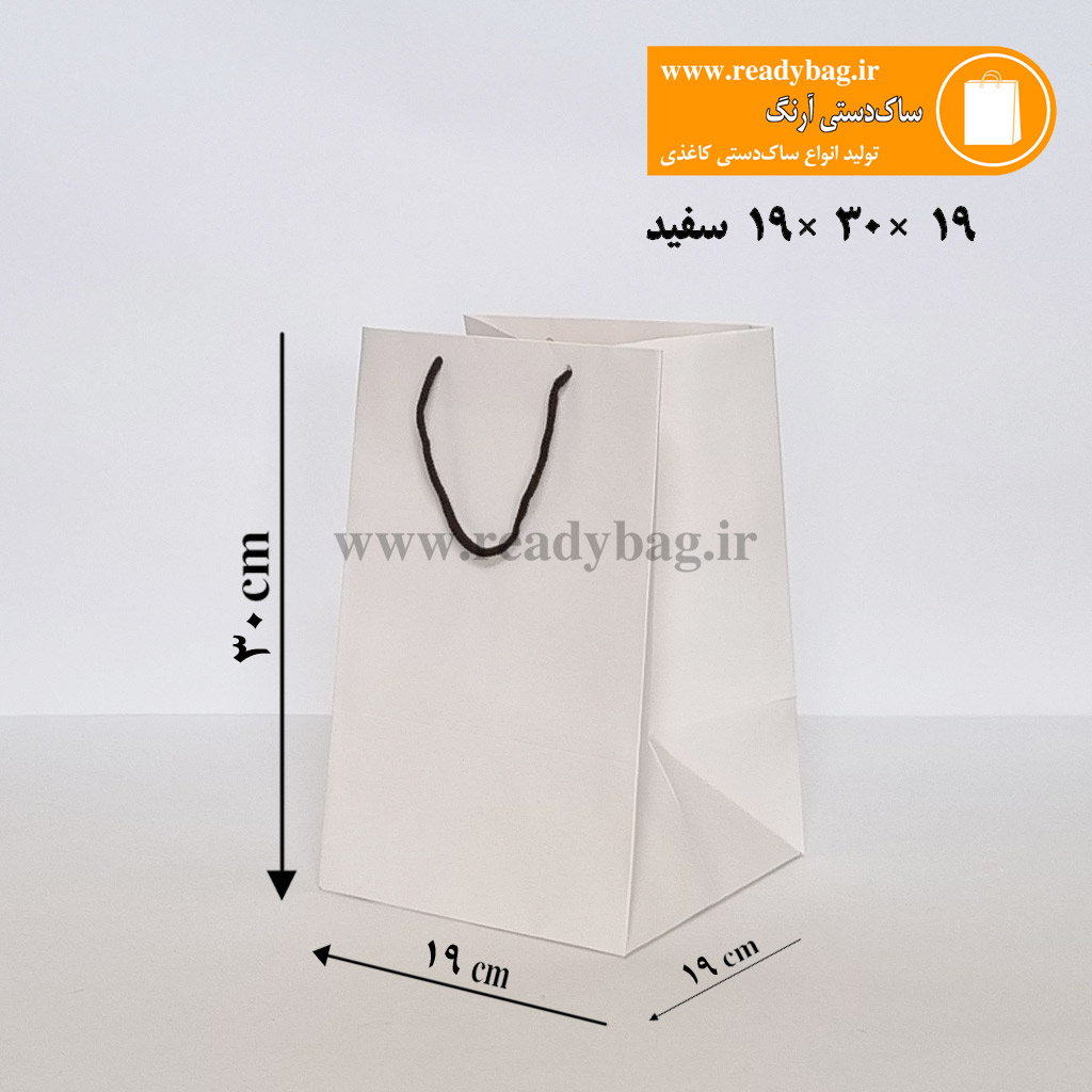 ساک دستی کرافت آماده سایز 5×16×11
