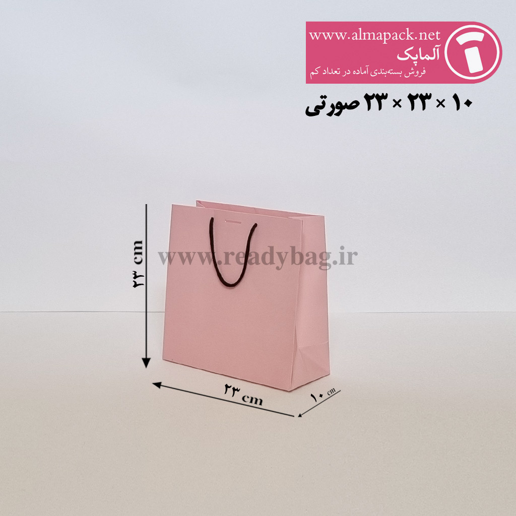 ساک دستی کرافت آماده سایز 4×11×8
