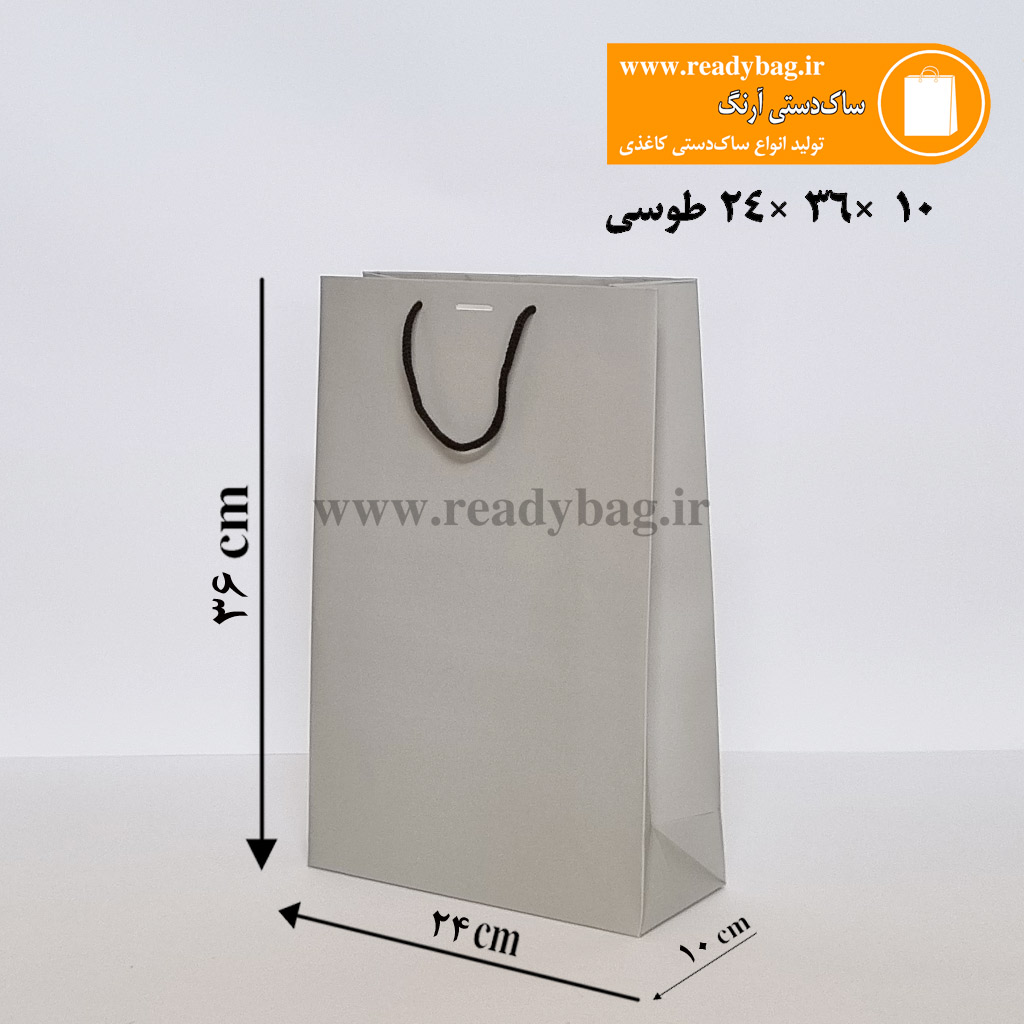ساک دستی کرافت قرمز 10×36×24