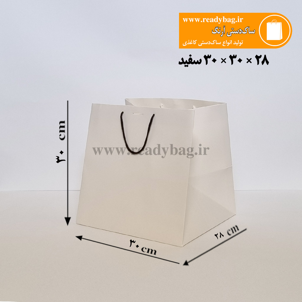 ساک دستی کرافت قرمز 10×36×24
