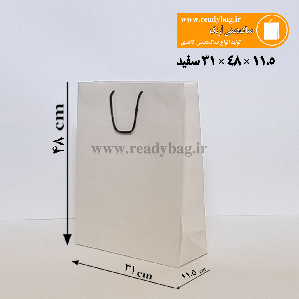 ساک دستی کرافت قرمز 10×36×24