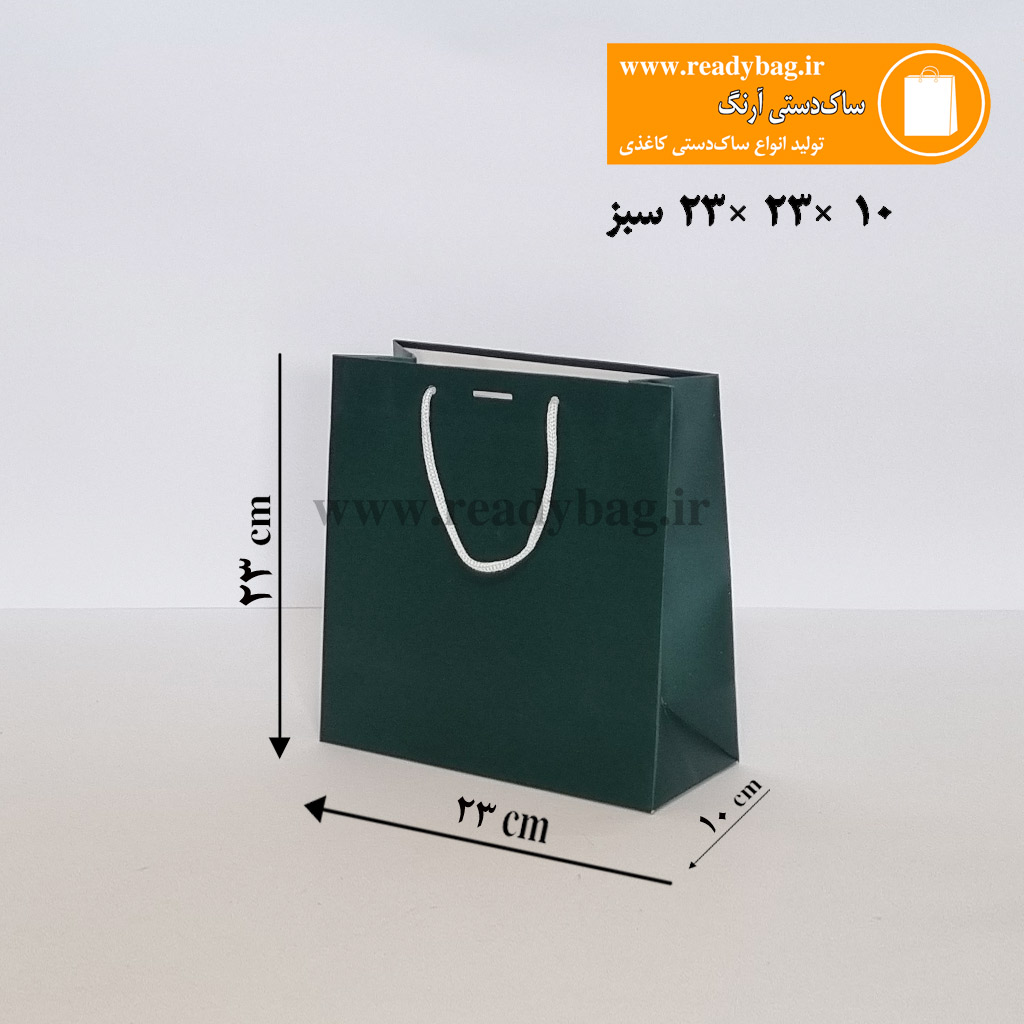 ساک دستی کرافت قرمز 10×36×24